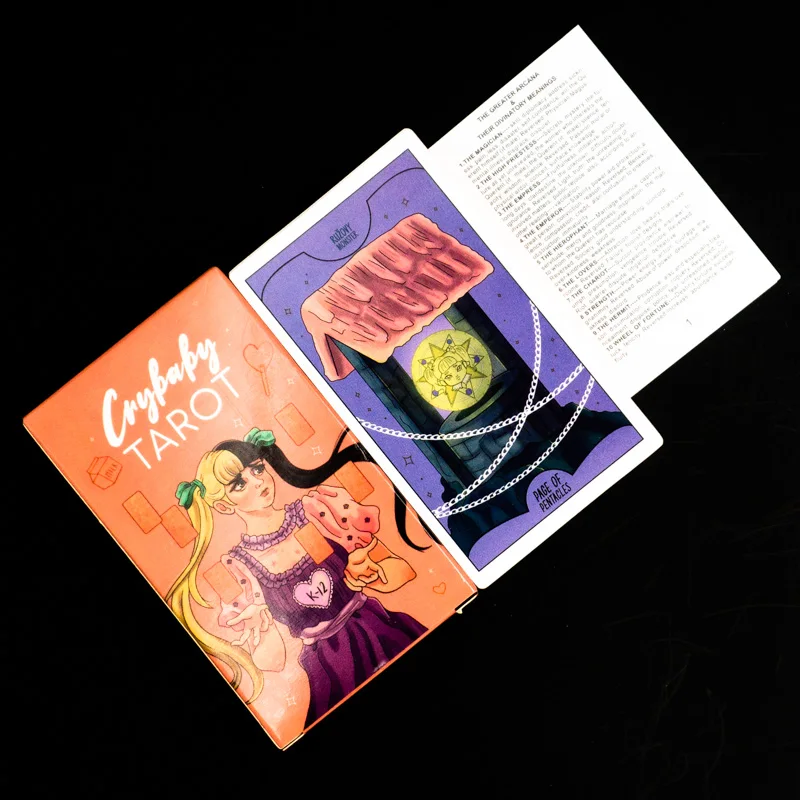 Большой размер Таро колода Crybaby карты палубная карта настольная игра для