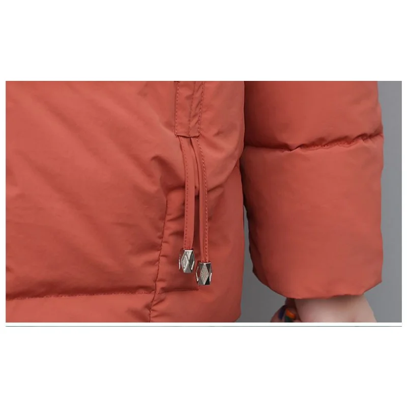 Cotton-padded Women 2023 New Winter Long Down Cotton-padded Jacket Korean Version of Loose Hooded Padded Cotton-padded Jacket