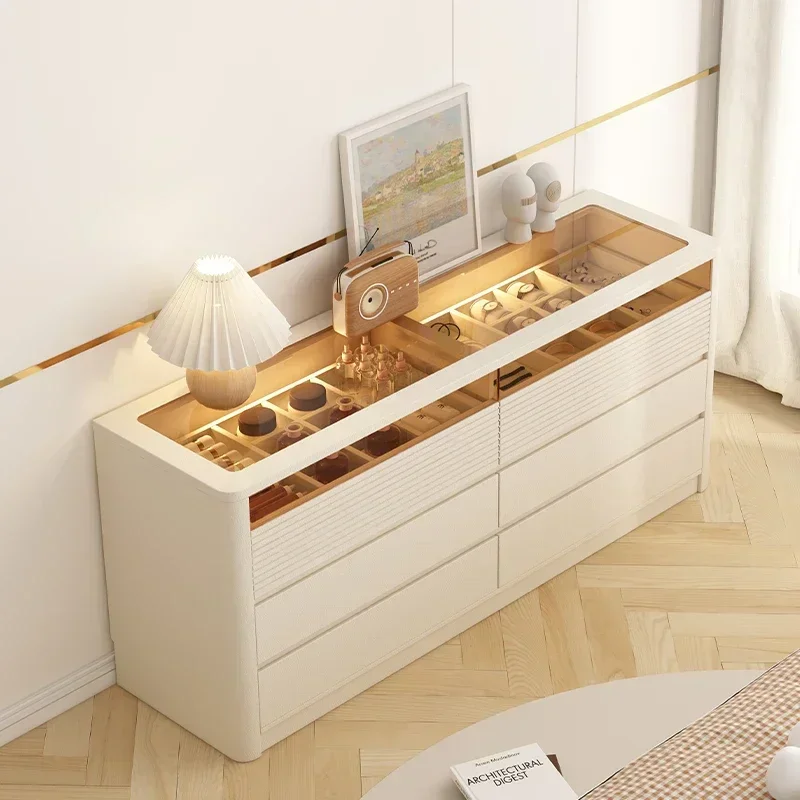 Chest of Drawers Storage Cabinet Integrated Dresser 40cm Bedroom Wardrobe Drawer Tailstock