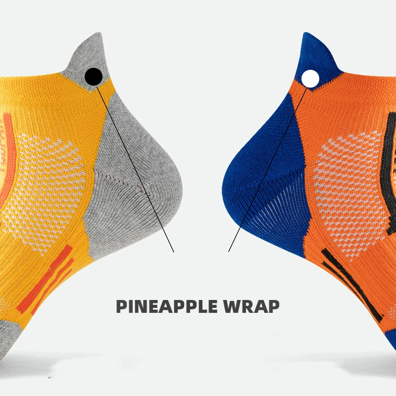 Socks Men's Sports Socks Professional Basketball Elite Socks Towel Bottom Non-slip Color Matching Terry Outdoor Running Socks