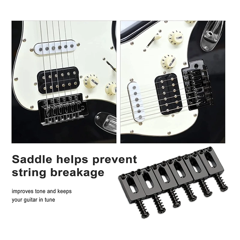 Фото 10,5 мм мостовые сиденья для гитары Tremolo для крыла Stratocaster Strat Telecaster Tele аксессуары для электрогитары №4