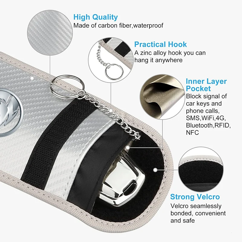 Автомобильная кожаная сумка для хранения ключей анти-потерянный брелок