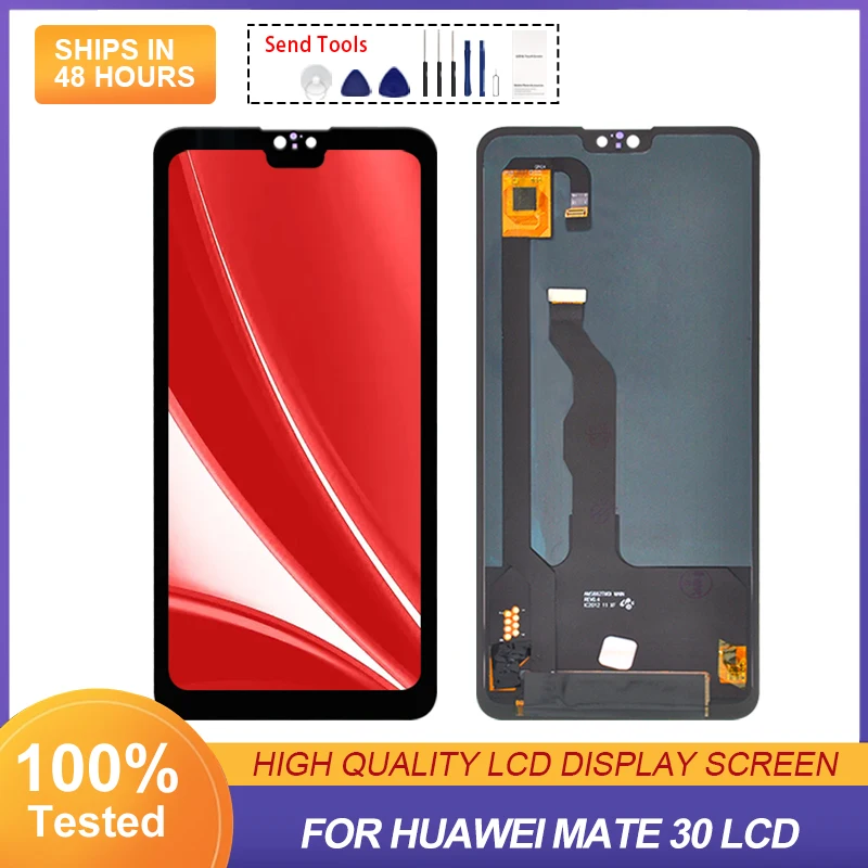 

6.62 Inch For Huawei Mate 30 Lcd Touch Panel Screen Digitizer Assembly TAS-L09 TAS-L29 Display With Tools Free Shipping 1Pcs