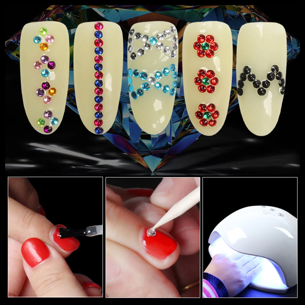 Свадебный декор из искусственных бриллиантов аксессуары кристаллов акриловые