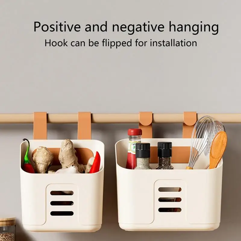 

Shower Storage Basket Multifunctional Object Organizer Bucket Kitchen Hanging Basket Organiser Bath Draining Storage Basket