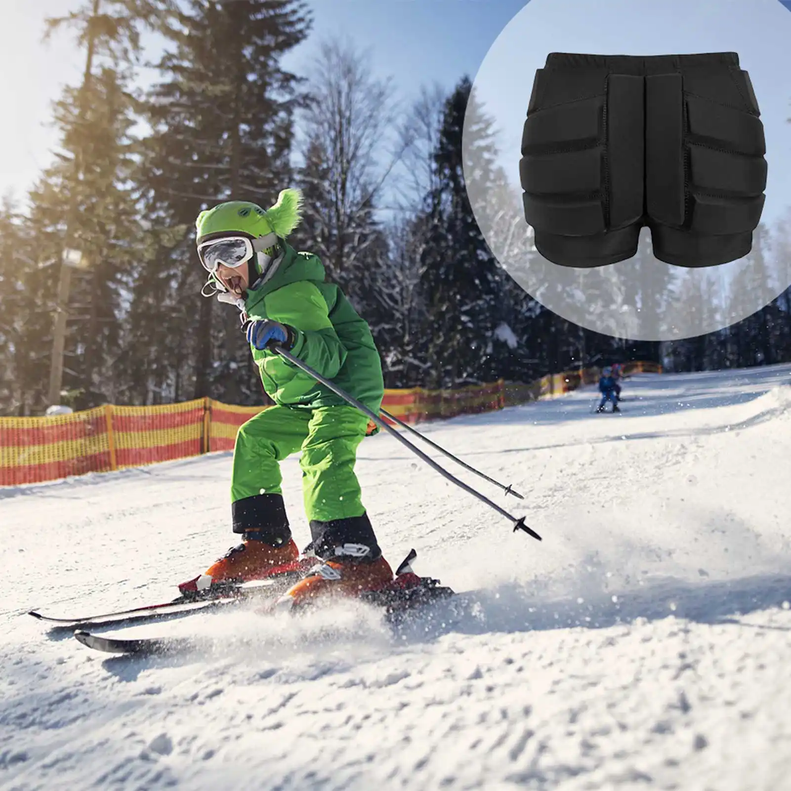 ZK30 подушечки для катания на коньках детей аксессуары 3d защита ягодиц и копчиков