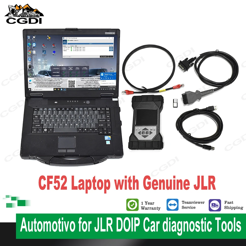 

CF52 LaptopEngine trouble shoot car programming Genuine for jlr doip for VCI support path finder diagnostic tool
