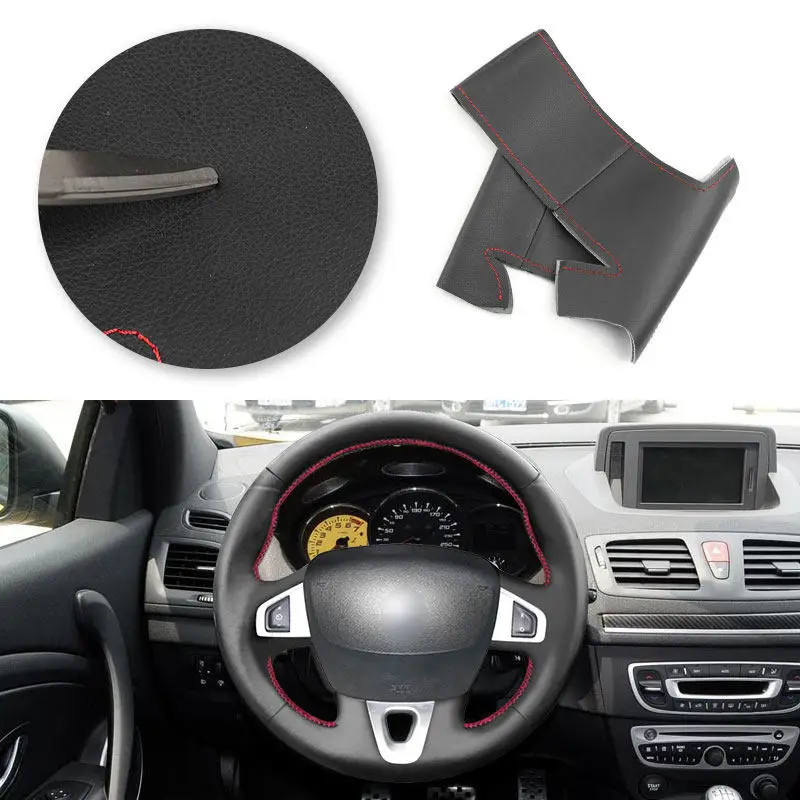 Для Renault Megane 3 Scenic Grand Kangoo 2 Fluence ZE салон автомобиля из микрофибры кожаный чехол на