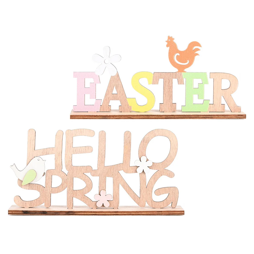 

2 шт., Декоративный Деревянный аксессуар