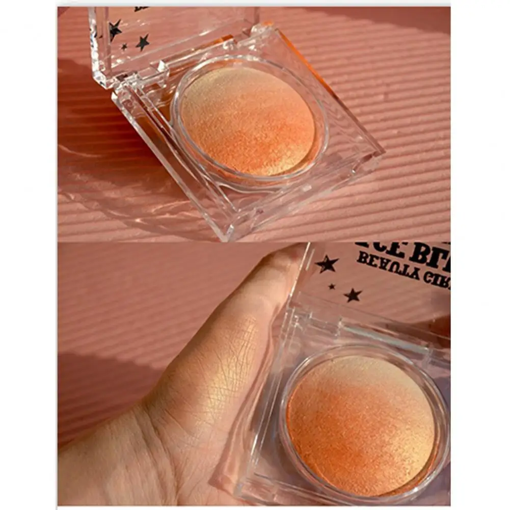 

Natural Effect 15g Practical Blush Shade Contour Palette Silky Makeup Contour Palette Gradient for Women