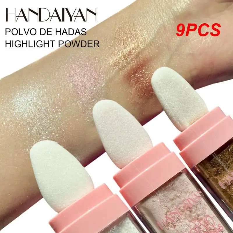 

9PCS Highlighter Powder Contour Shading Glitter Fairy Powder Makeup Focallure Contour Illuminator Women Beauty Makeup Cosmetic