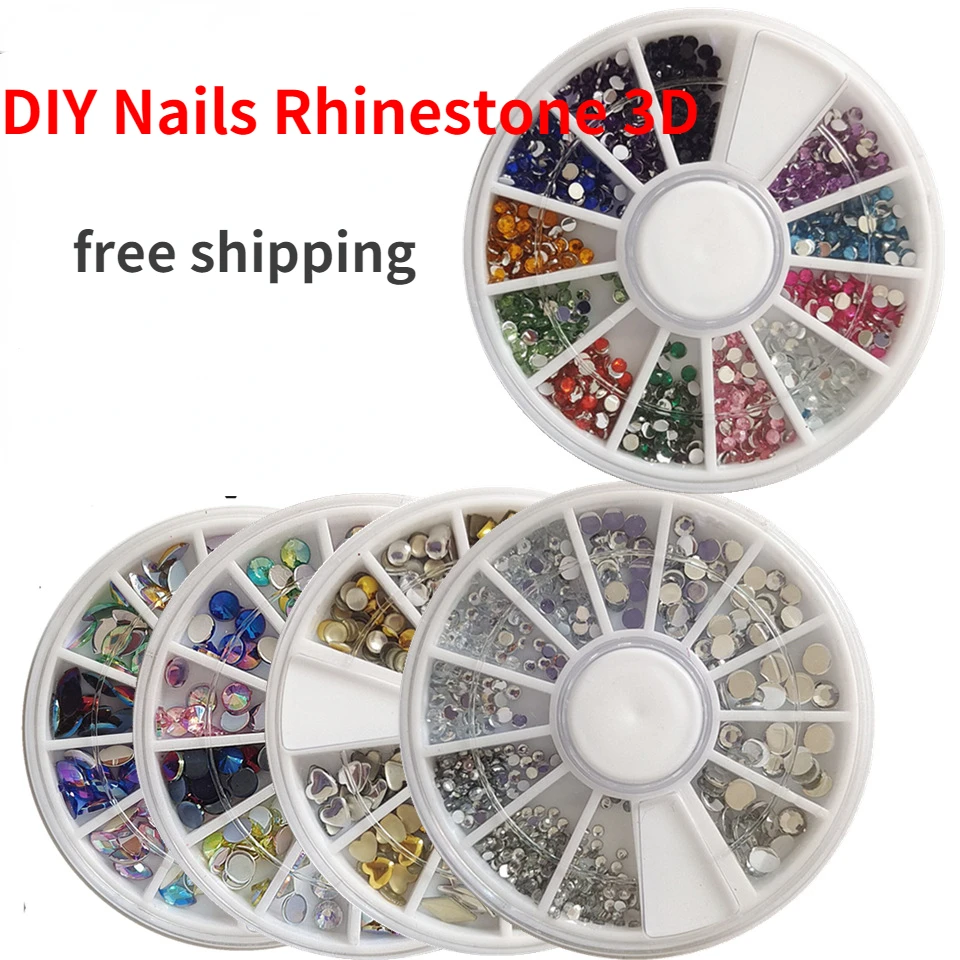 

Mixed Color Chameleon Stone Nail Rhinestone for Nails Small Irregular Beads 3D Nail Art Decoration In Wheel Accessories