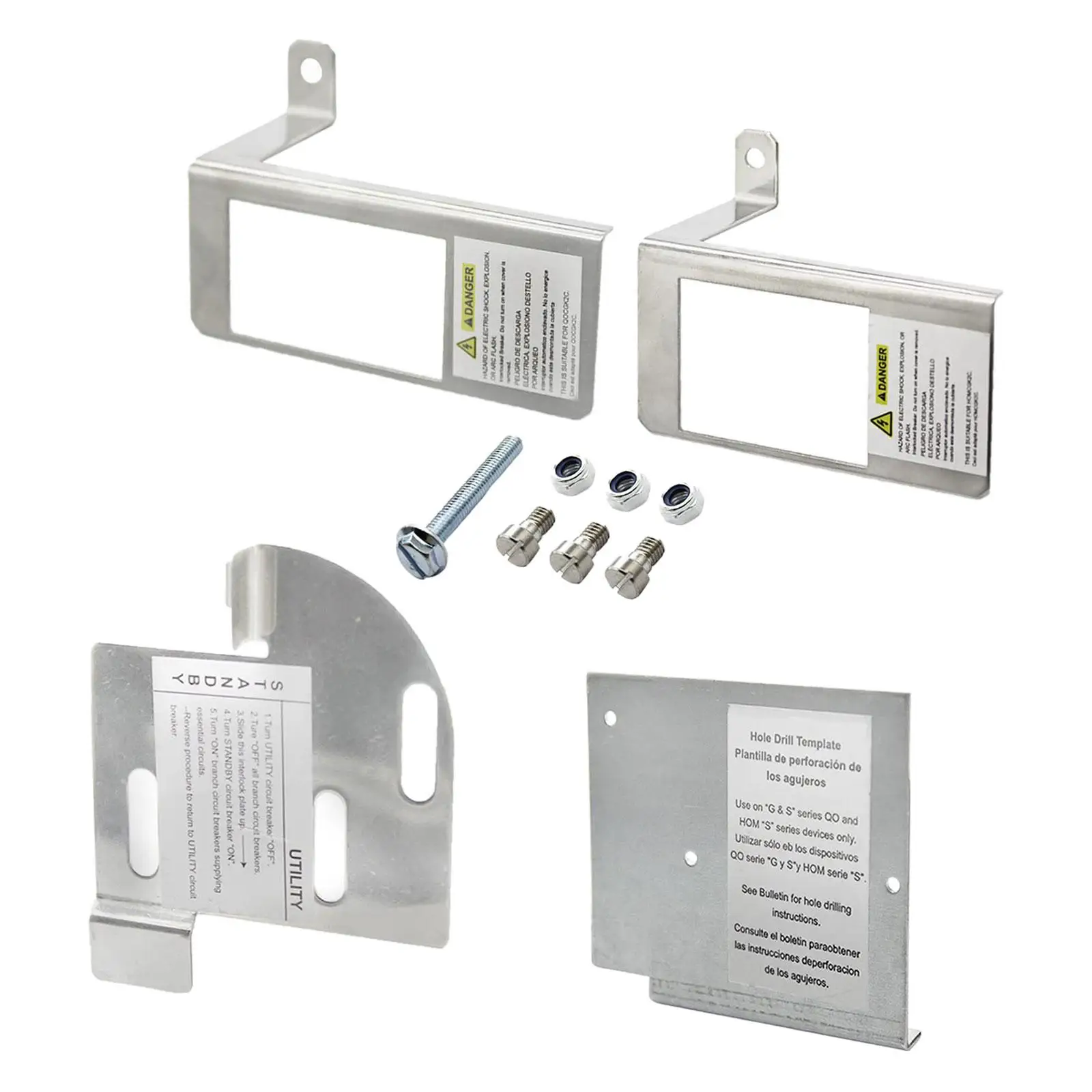 

Блокировка генератора для Square D Qocgk2C Qo, прочный многоразовый, практичный, прочный, профессиональный, 4 шт. для наружного использования