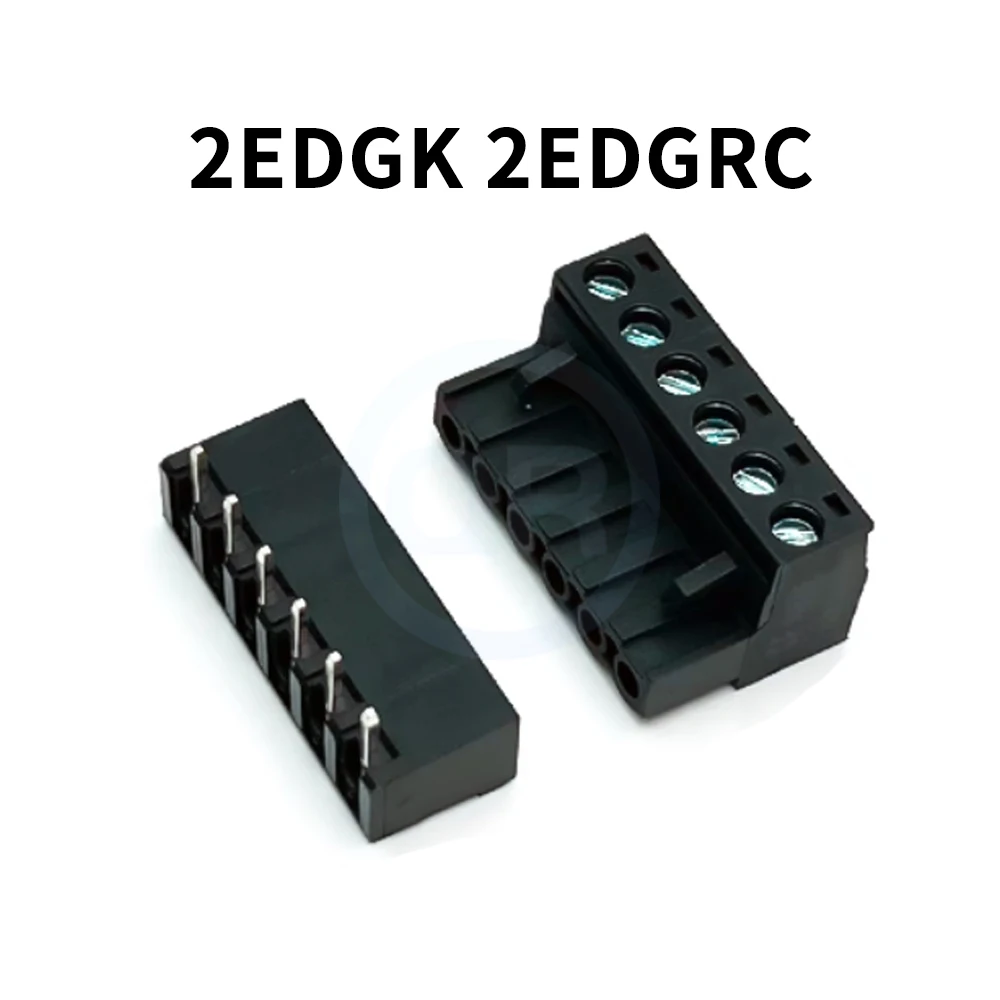 

Комплект клеммных колодок 5.08 мм черные JM 15EDG