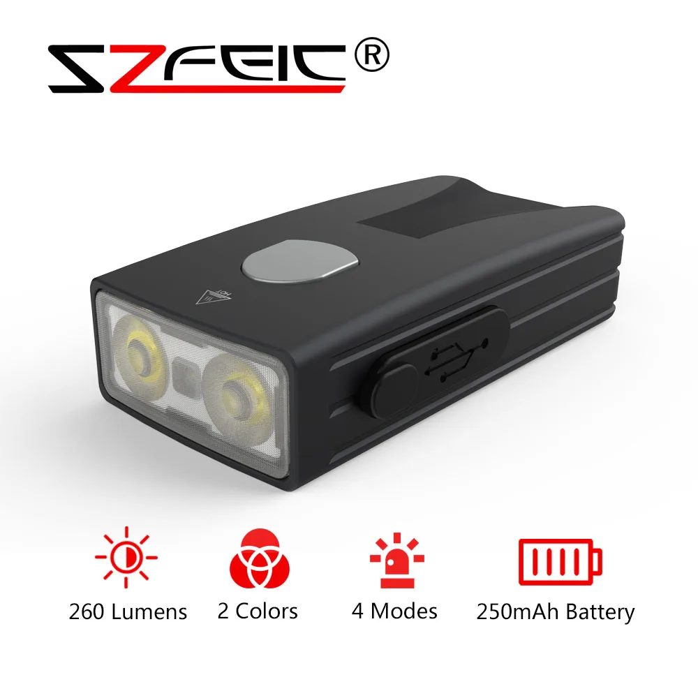 

SZFEIC 4 Modes Portable EDC Mini USB C Rechargeable LED Keychain Flashlights IPX6 Waterproof High Power Super Bright Small Torch