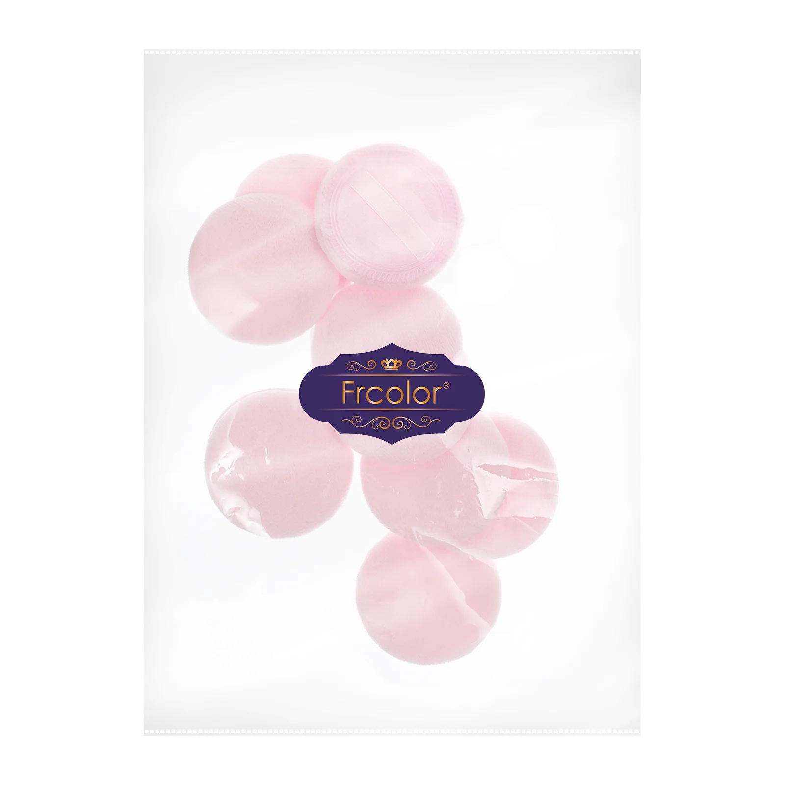 Пудра-аппликатор для макияжа круглые аксессуары