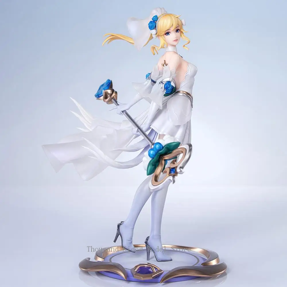 Фото В наличии Оригинальная фигурка Myethos Gift+ League of Legends Lux (Crystal Rose) Коллекционная модель игрушки 21.6 см Подарок на день рождения №5