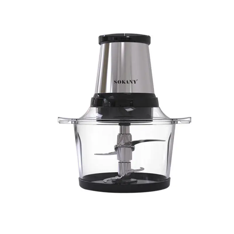 2L Electric Kitchen Meat Grinder Food Chopper Shredder Cutter Slicer Household Food Processor