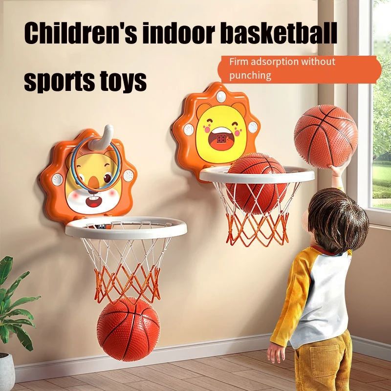 

Kids Basketball Playing Set Outdoor Sport Game Adjustable Basket Holder Hoop Goal Game Mini Indoor Boy Children Shooting Toys