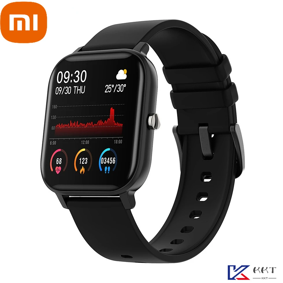 

XIAOMI P8 Smart Watch Men BluetoothMen Blood Pressure Round Smartwatch Women Watch Waterproof Sport Tracker for Android and IOS