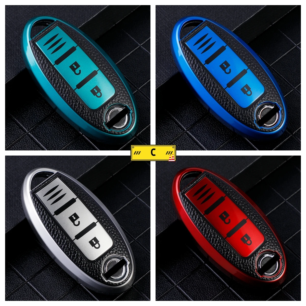 

Кожаный Чехол Для Ключей Nissan Leaf, Micra, Qashqai J11, J10, X-Trail T32, Versa Note