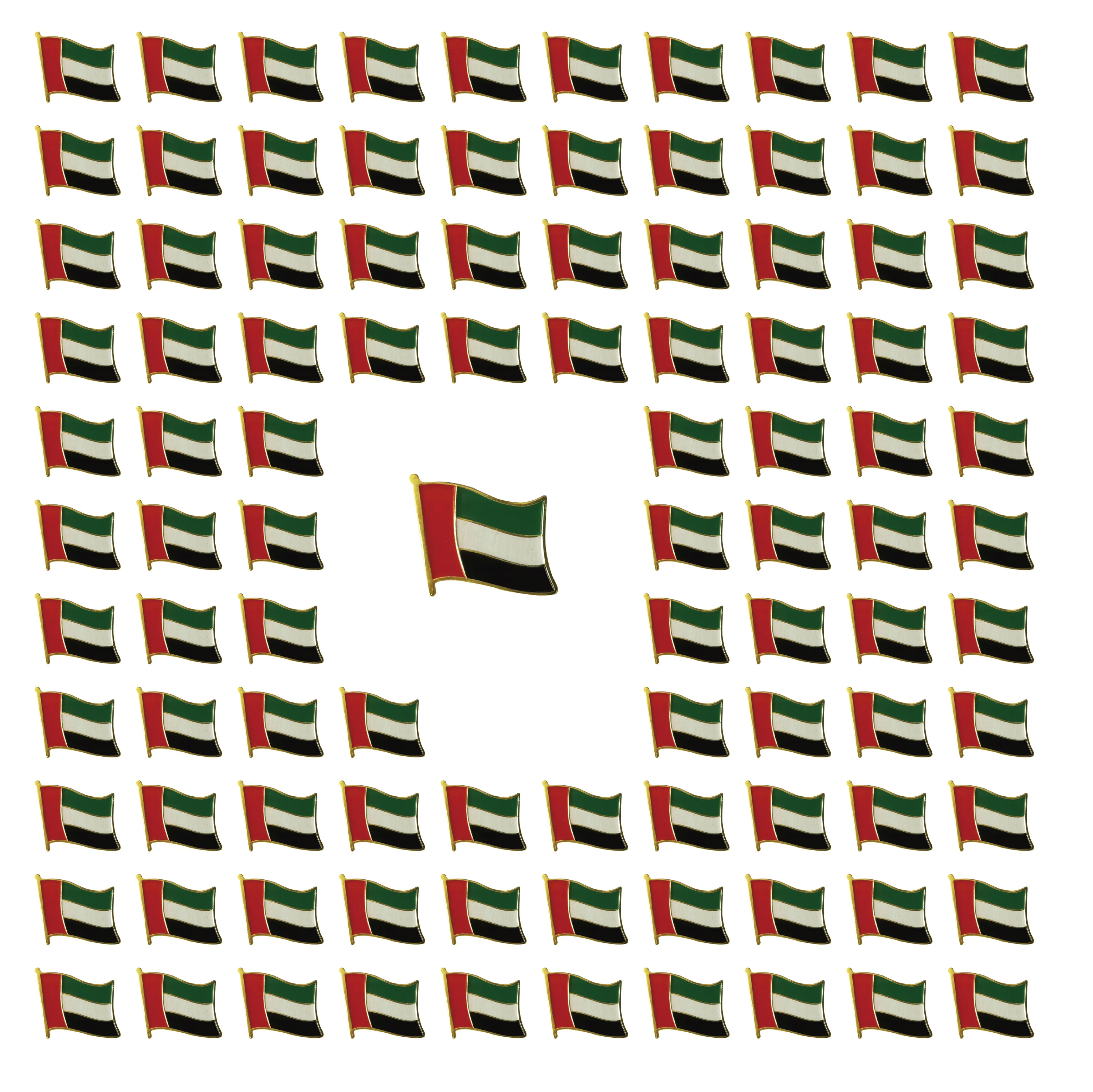 

Булавки с флагом ОАЭ, металлические, 100 шт.