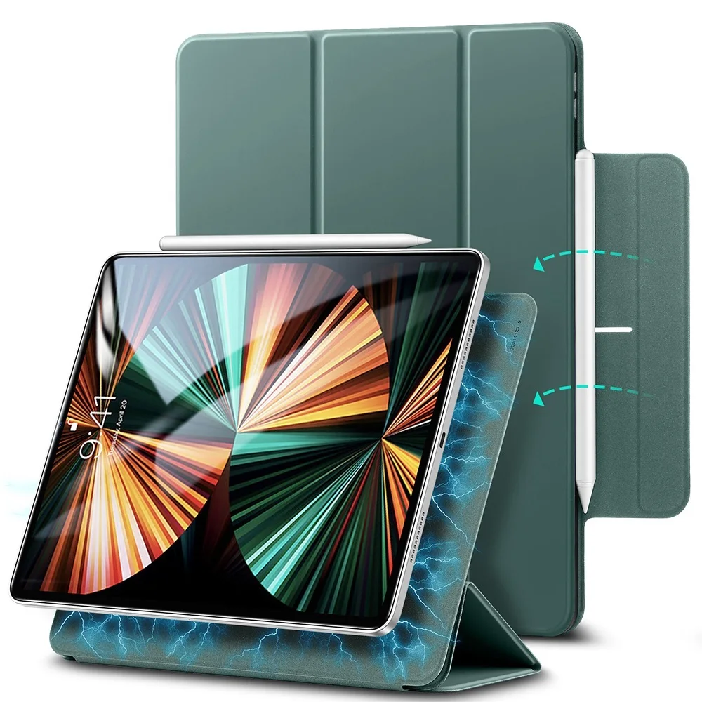 

2022 For iPad Air 4 Case Trifold Rebound Magnetic Case for iPad Pro 11 12.9 2021 2020 Smart Cover for iPad Mini 6 Tablet Funda