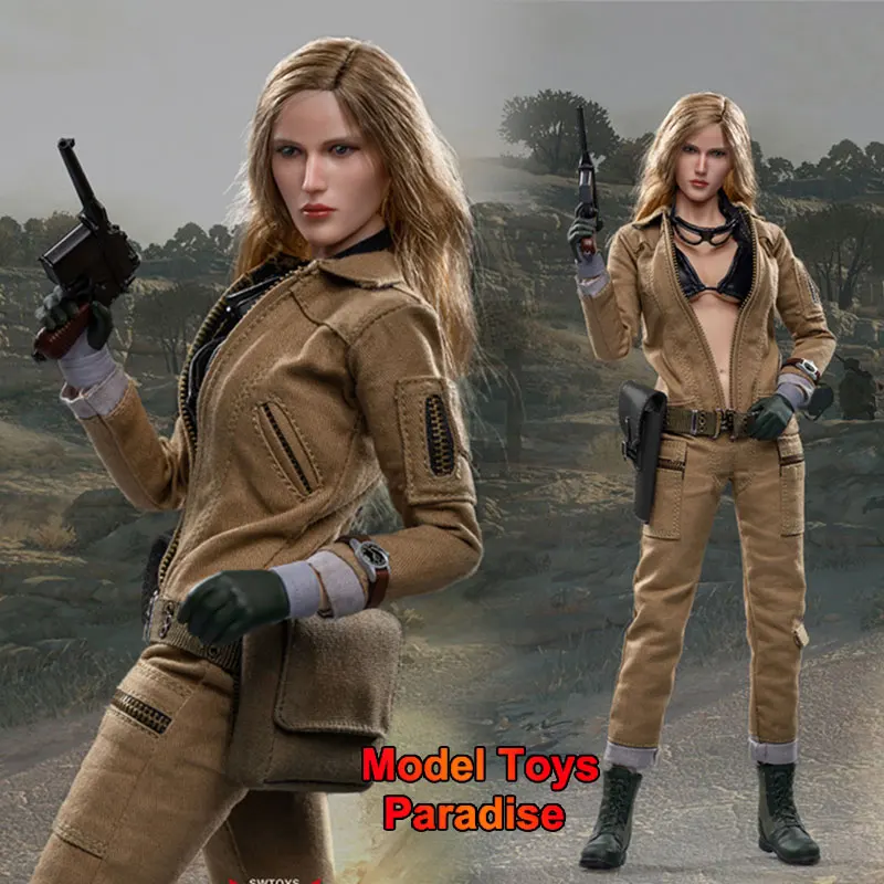 

SWtoys FS020 1/6 Женщина солдат Eva агент боевая униформа полный комплект 12 дюймов экшн-фигурка коллекционные игрушки подарки