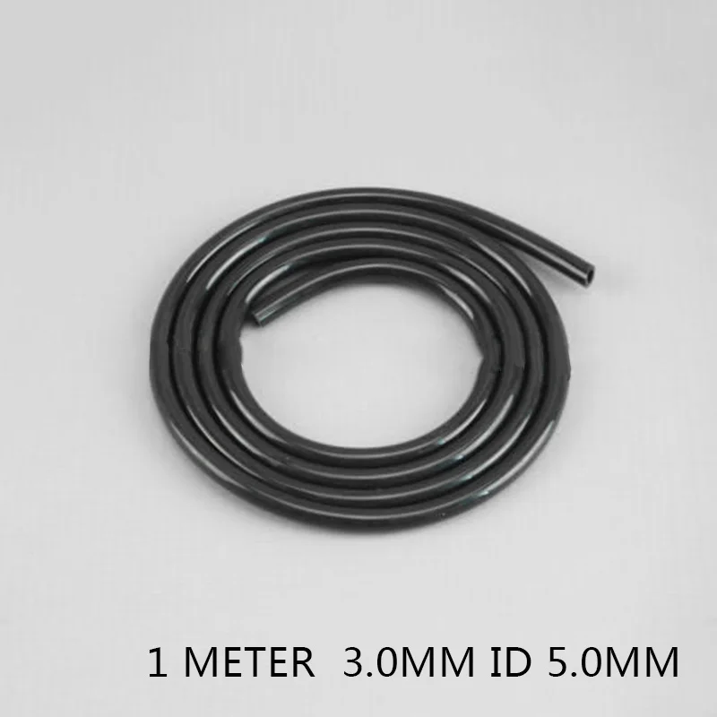 

1m Black Fuel Petrol Hose 3.0mm ID 5.0mm OD For Strimmer Chainsaw Hedge Trimmer Yard Garden Chainsaw Fuel Hose Parts Accessories