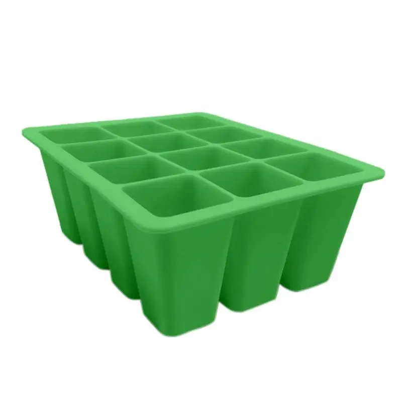 

Seedling Starter Trays Seed Starting Trays Plant Starter With 12 Cells Mini Greenhouse Germination Trays For Seeds Growing
