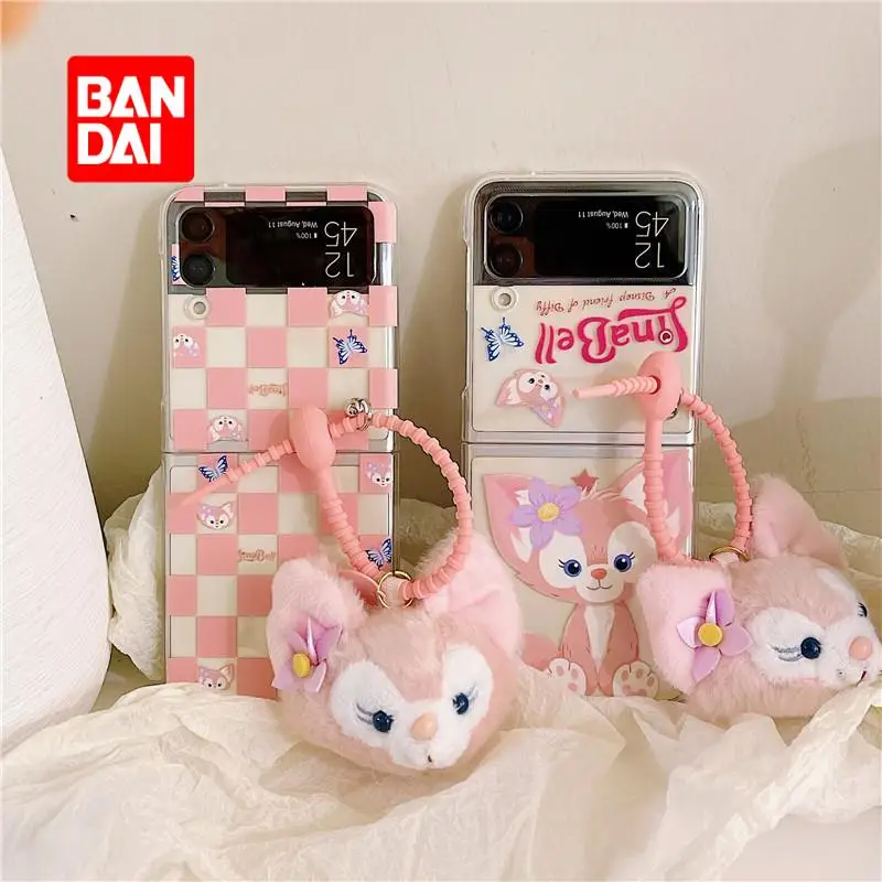 

Bandai Disney Case for Samsung Galaxy Zflip3 Galaxy Zflip1/2 Kawaii Folding Phone Cover Cartoon Protective Coque Fundas
