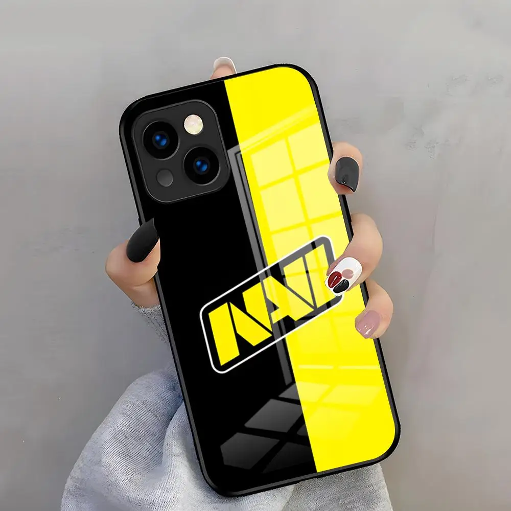 Противоударный стеклянный чехол N-Natus V-Vincere для игровых смартфонов iPhone 17 Pro Max, 15 Pro, 16, 14 Plus, 12, 13 Mini, 11 Pro (art.: 3920db0368f22) - 3920db0368f22