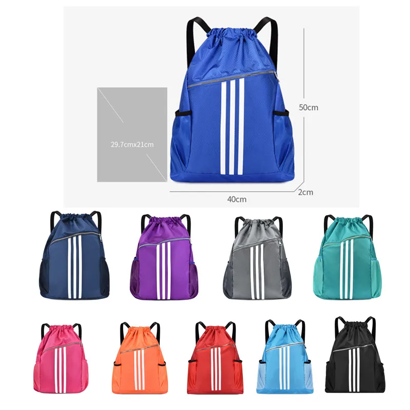 Спортивные сумки для тренажерного зала женская сумка на шнурке баскетбола