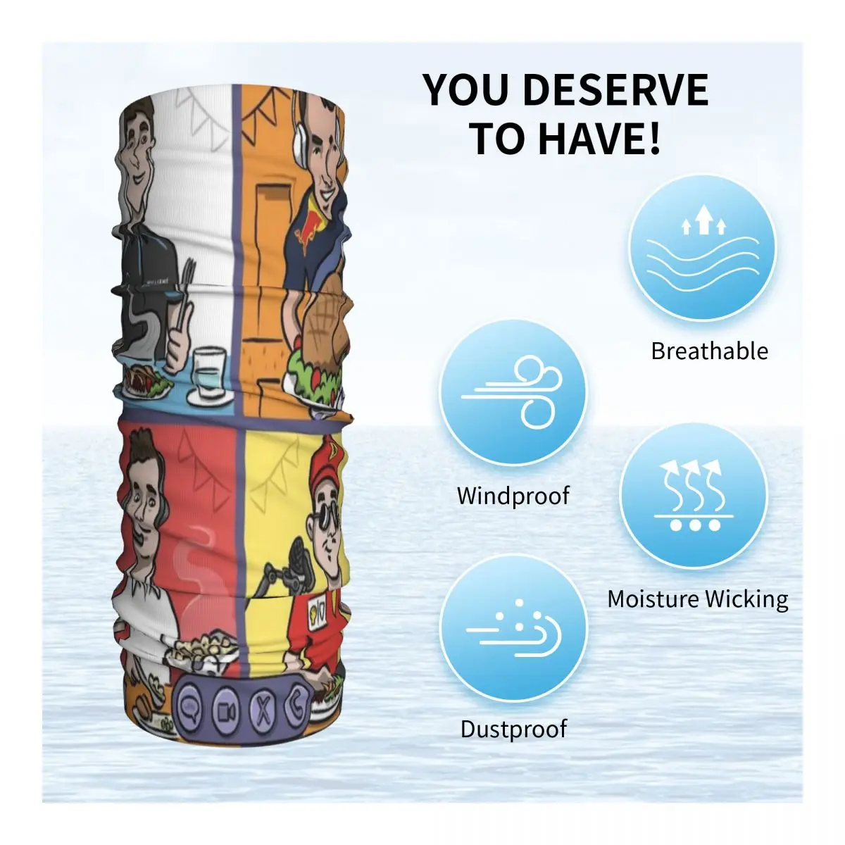 Однотонная маска для лица шарф велосипедная Балаклава носовой платок термошаль