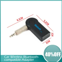 Wireless Car BT Receiver Adapter 3.5mm Audio Stereo Music Handsfree Headphone Reciever Handsfree Automobiles Bluetooth Car Kit 