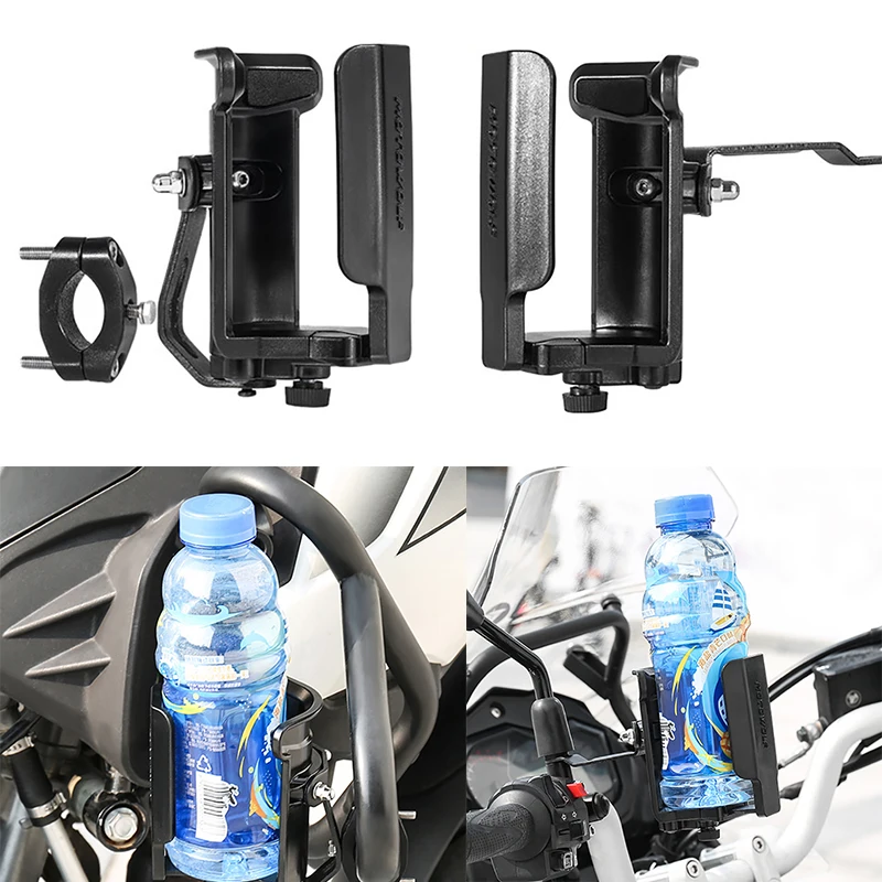 

2022 NEW Motorcycle Drinking Cup Bracket Holder Motorbike Crash Bar Water Bottle Bike For BMW For KAWASAKI For SUZUKI