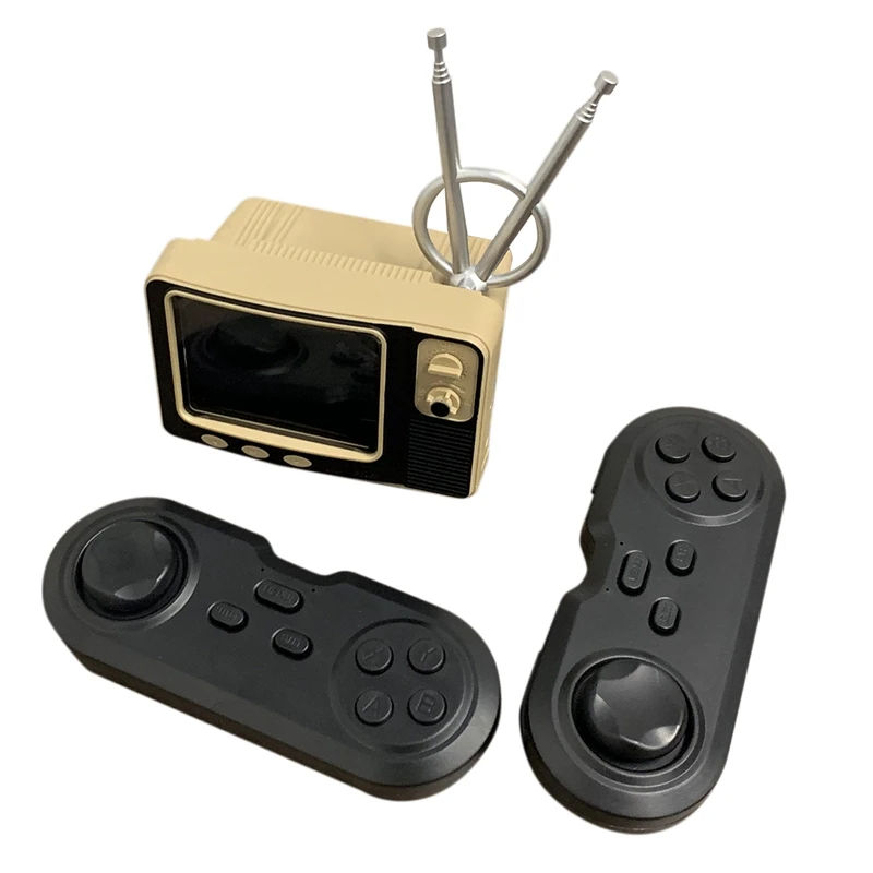 

GV300 Retro Bookshelf TV Game Console 2.4G Bluetooth Wireless Controller HD 3.0 Display Nostalgic Classic With 108 Games