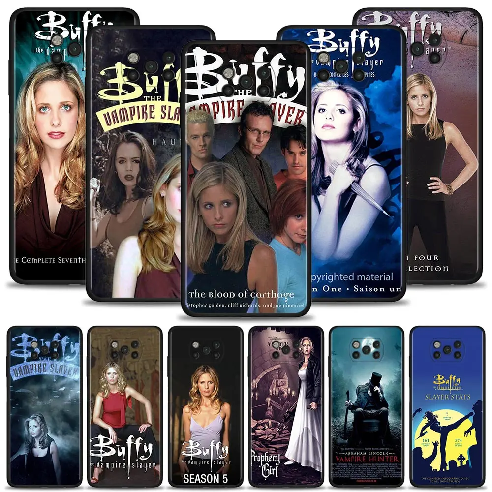 

Case For Xiaomi Poco X3 NFC F3 GT M3 M4 Pro Pocophone F1 for Mi 12 9T 11T 10T Pro Lite Note 10 10Lite Capa Vampire Slayer Buffy