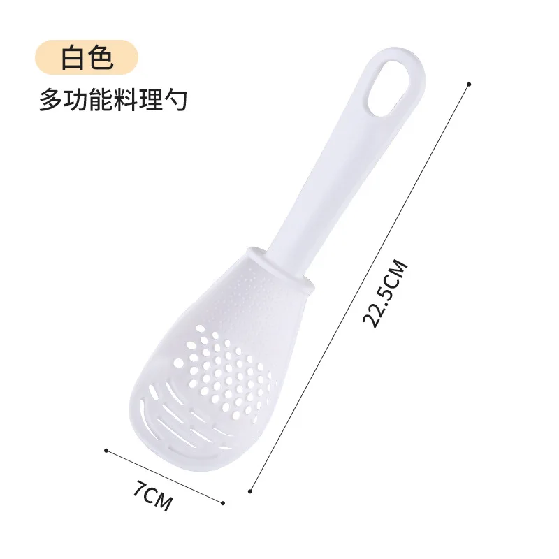 Многофункциональная шлифовальная кухонная ложка дренажный дуршлаг для имбиря и