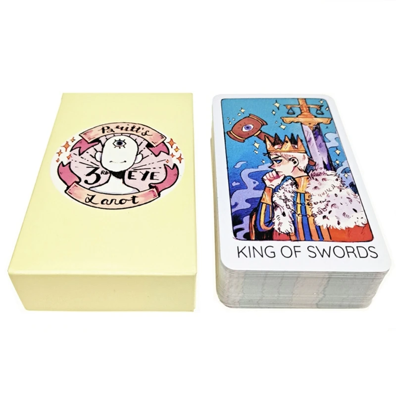 

Настольная игра гадания Таро 78 карт колода полное английское загадочное издание для астрологии вечерние Семейная Игра карточки