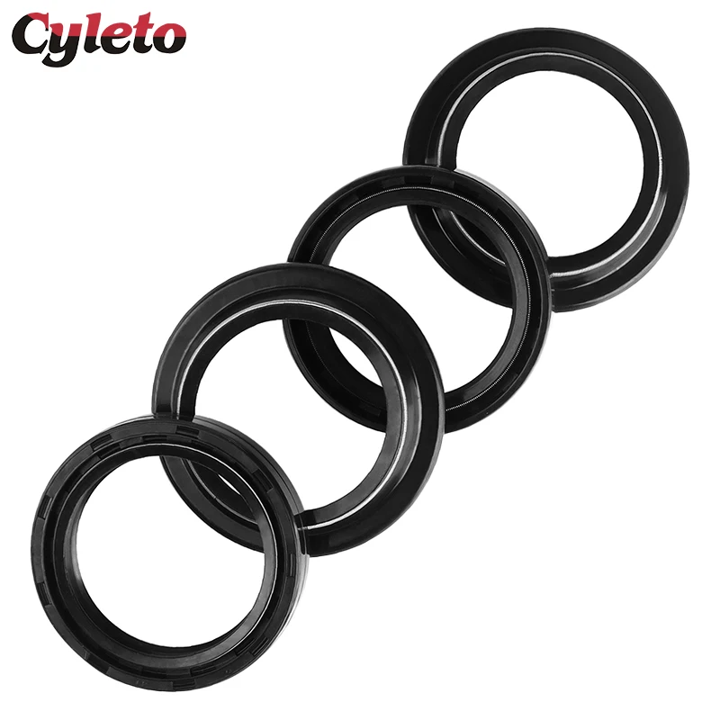 

41x54x11 Motorcycle Front Fork Damper Oil Seal or Dust Seal for Honda NTV600 NTV650 NT650 NT700V Deauville NX650 Dominator NC700