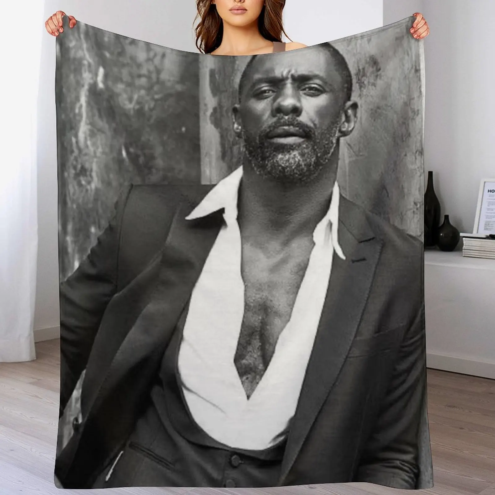 Одеяло idris elba теплое зимнее одеяло для кровати рождественские подарки одеяла