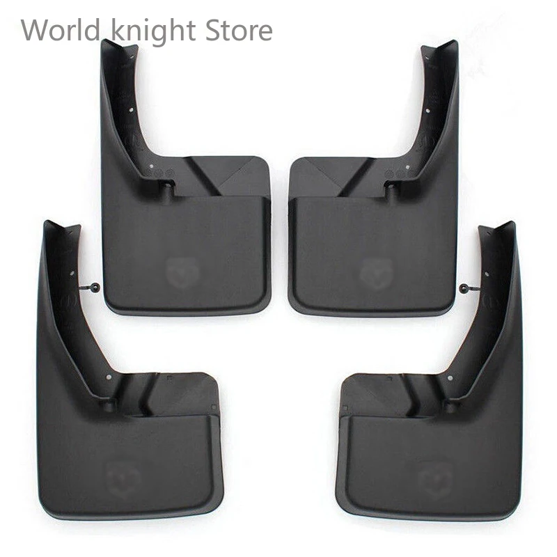 

4pcs/set Mud Flaps Splash Guards For 2009-2014 Dodge Ram 1500 2500 3500 110024-120024