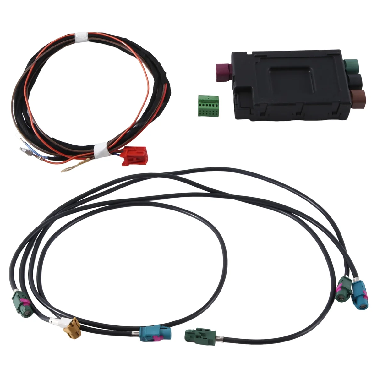 

5G0035953D Car Splitter Module for VW Magotan B8 Touran Golf Car USB HUB Converter Adapter Cable