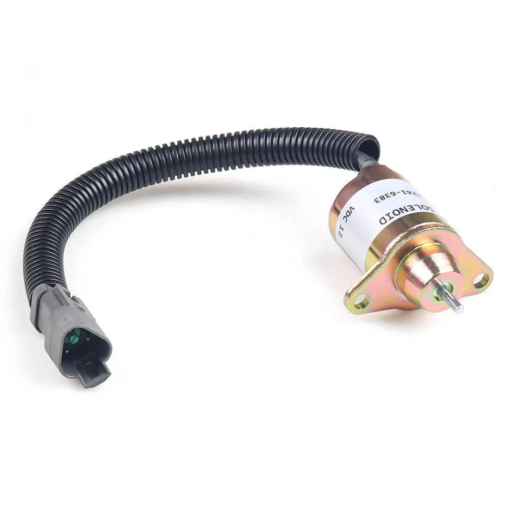 Lodenqc DC12V Fuel Shut Off Solenoid 1503ES-12S5SUC11S for Yanmar Engine Thermo King TK41-6383 SA-4920-12