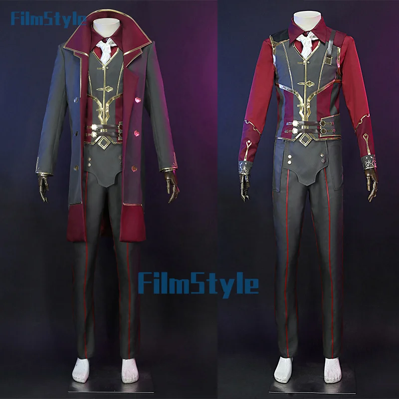 FilmStyle Game Silco Косплей LOL Костюм Arcane Jinx Одежда для отца Хэллоуин Карнавальный костюм