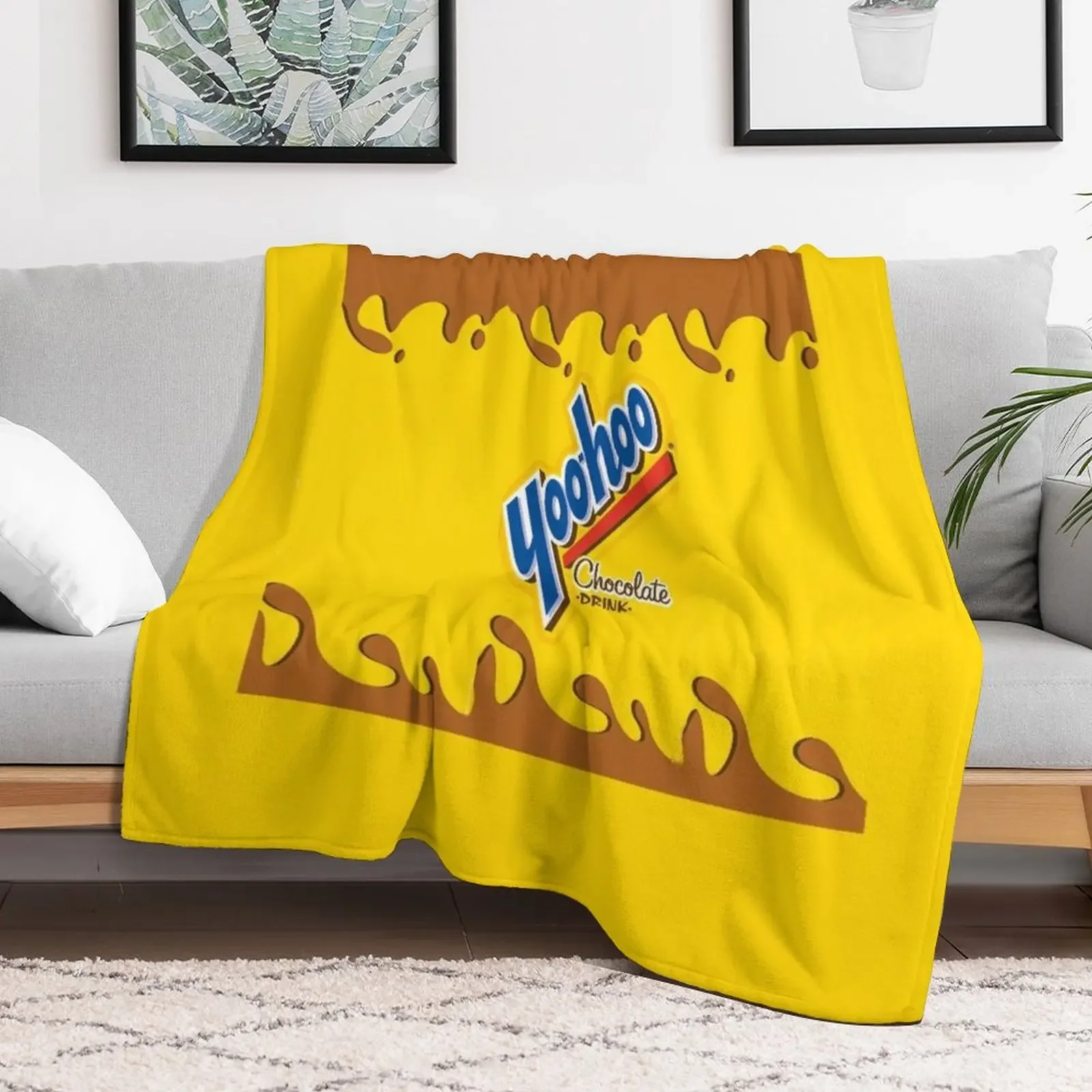 Одеяло yoohoo шоколадное молоко плед для кровати тонкий забавный подарок одеяла