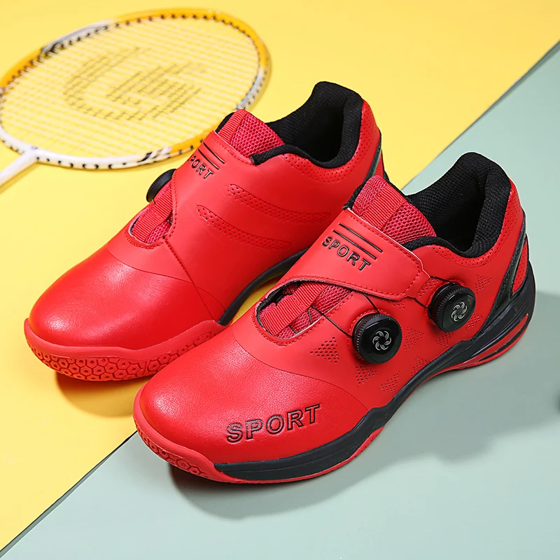 Badminton Shoes Comfortable Men Women Table Tennis Shoes Anti Slip Badminton Table Tennis Training Volleyball Shoes Plus Size