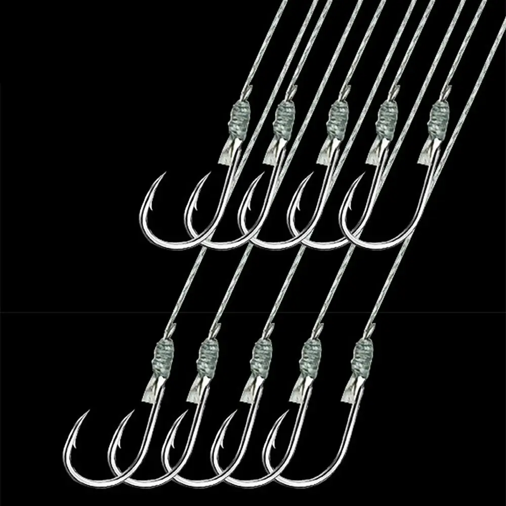

High Carbon Steel Iseama Fishing Hooks Carp Kook Japan Freshwater Sea Fishing PE Line Tied Accessories Tackle