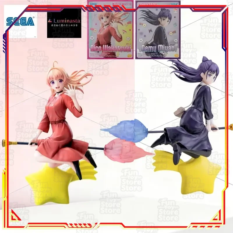Фото Коллекционная фигурка Luminasta Witch Watch Otoha Miyao от SEGA: Официальная аниме-модель для фанатов, милая, детализированная, из ПВХ, для демонстрации №1